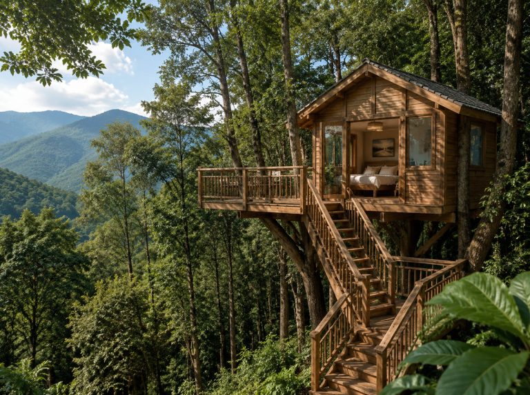 富源县景区悬空树屋